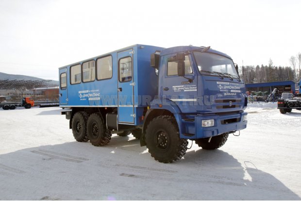Автобус вахтовый 22+2 лебедка комфорт УСТ 5453 Камаз 5350-66(D5)