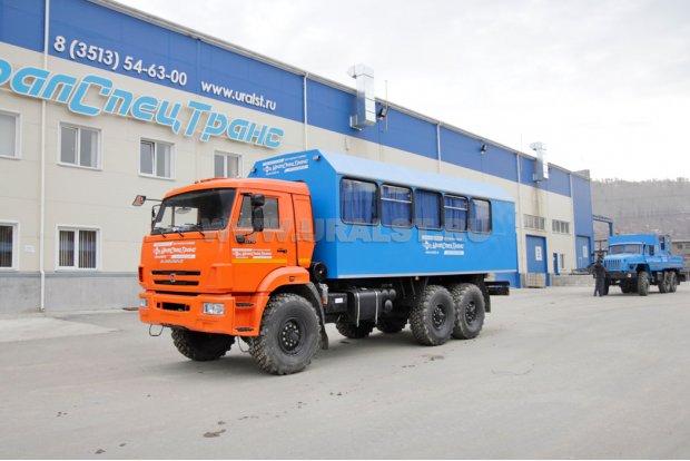 Автобус вахтовый 22+2 УСТ 54535 Камаз 43118-50