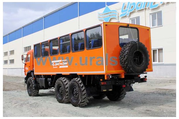 Автобус вахтовый 26+2 люкс УСТ 54535 Камаз 5350-66(D5)