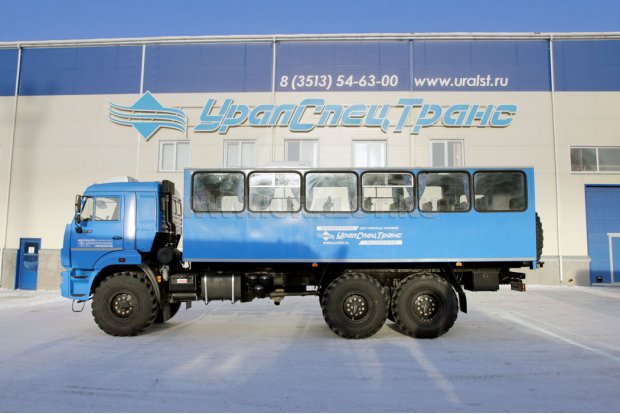 Автобус вахтовый 28+2 комфорт УСТ 54535 Камаз 43118-50