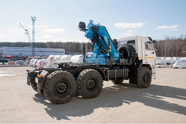 Седельный тягач с КМУ ИМ 150N-04 УСТ 5453 Камаз 53504 (44108)