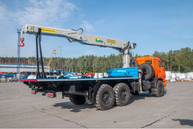 Агрегат АТЭ-6 с КМУ ИФ-300 УСТ 54531 Камаз 43118