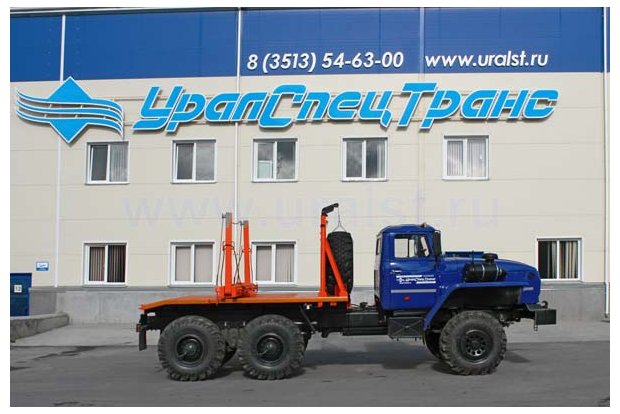 Лесовоз УСТ 5453 Урал М 5557-72Е5