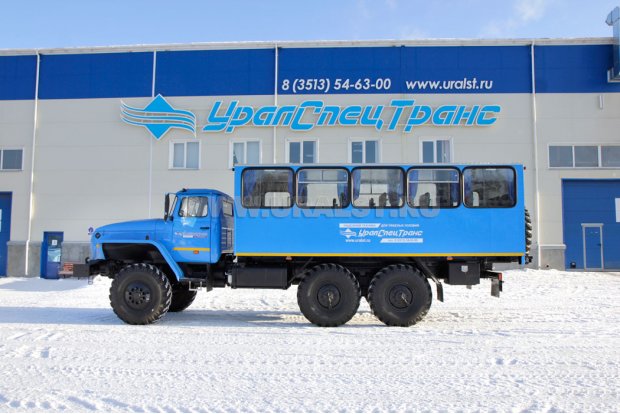 Вахтовый автобус Урал 4320-73М 22 места УСТ-5453