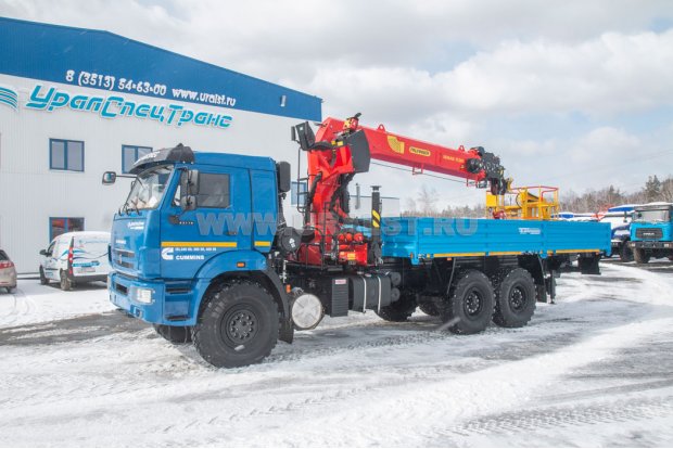 Контейнеровоз Камаз 43118 RR с КМУ ИТ-200