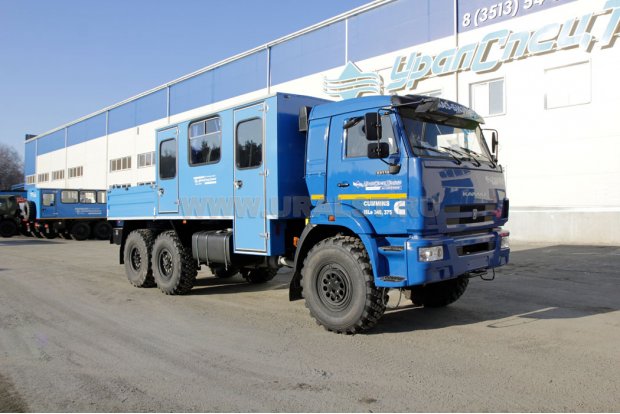 ГПА УСТ 54535 (14+2) откр, Камаз 43118 (Cummins)