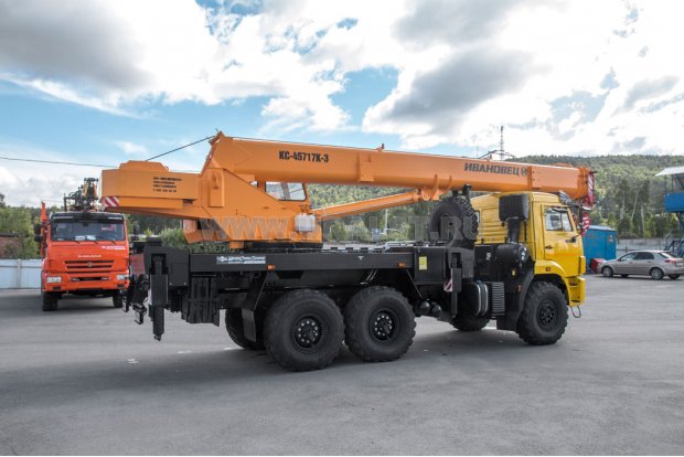 Автокран КС-45717К-3 "Ивановец" Камаз 43118