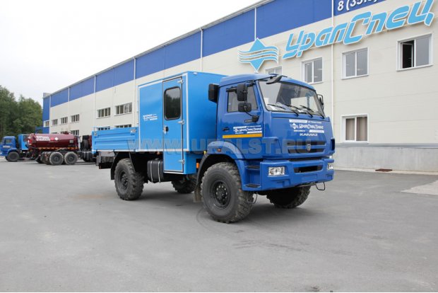 Грузопассажирский автомобиль на шасси Камаз 43502-66