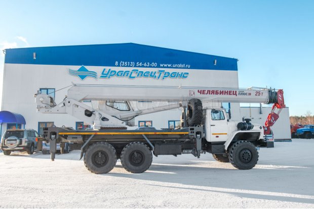 Автокран КС 55732-25-28 "Челябинец" Урал 4320-72Е5