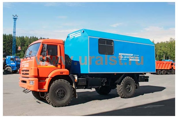 ГПА 4+2 закр. УСТ 5453 Камаз 43502