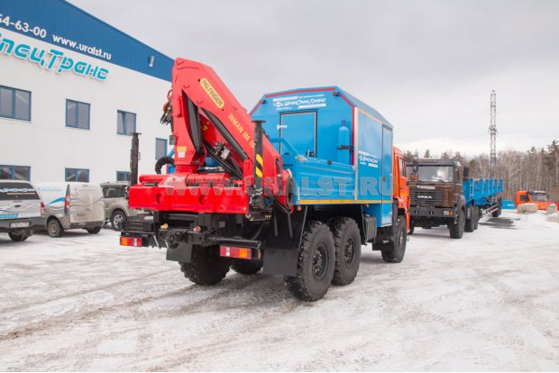 АРОК с КМУ ИМ-150N УСТ Камаз 43118