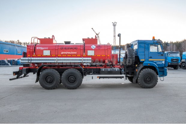 Автотопливозаправщик АТЗ-12-2 УСТ 5453 Камаз 43118-76 (RR) (CUMMINS) сп.м.