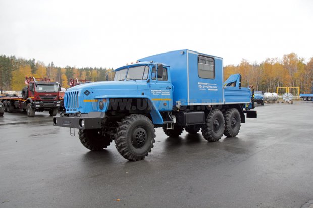 ГПА с КМУ ИМ-55 УСТ 5453 Урал 4320-1151-73