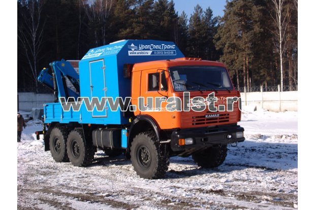 ТБМ с КМУ ИМ-95 УСТ 5453 Камаз 43118
