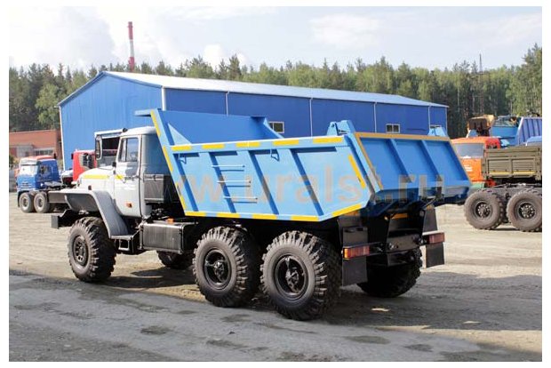 Самосвал Урал 58312А (55571) задний борт