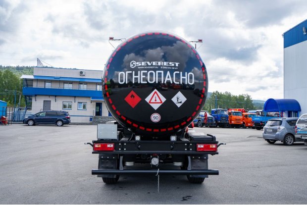 Полуприцеп цистерна битумовоз ППЦБ 32ТК-42ЛЛ SEVEREST высота ССУ 1150 мм