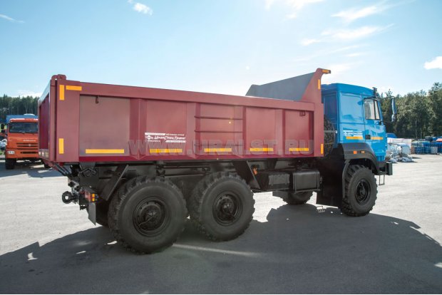 Самосвал Урал 58312G (55571) задний борт сп.м