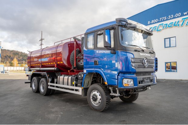 АЦПТ-14Н, УСТ 5453 SHACMAN (ШАКМАН) SX32586V385 6х6, 315/80R22.5, КБ 4575мм.
