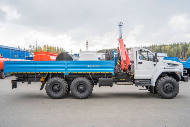 Бортовой с КМУ ИМ-150N УСТ 5453 Урал NEXT 4320-6951-74Г38