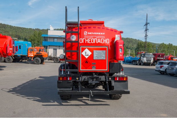 Топливозаправщик АТЗ-11-2 УСТ 5453 Урал NEXT 4320-6951-74Г38 доработка под ДОПОГ