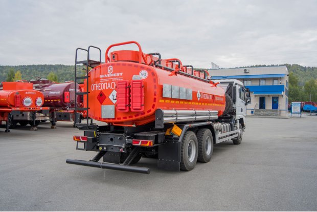 Автотопливозаправщик АТЗ-17-4Р, УСТ 5453, SHACMAN SX32586V384 6х4
