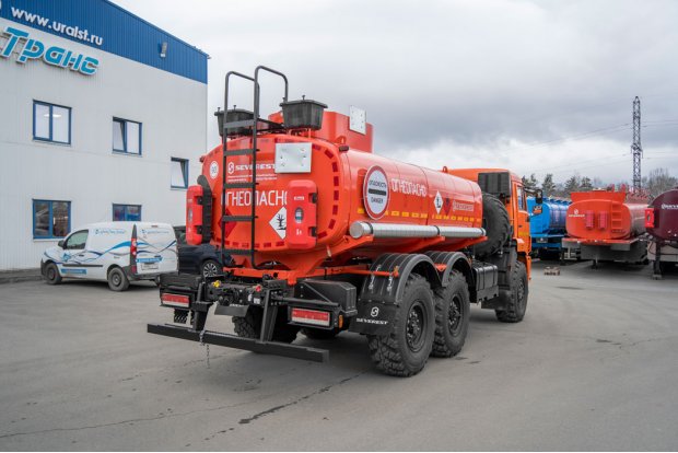 Автотопливозаправщик АТЗ-11Б Камаз 43118 ДОПОГ, УВЭОС