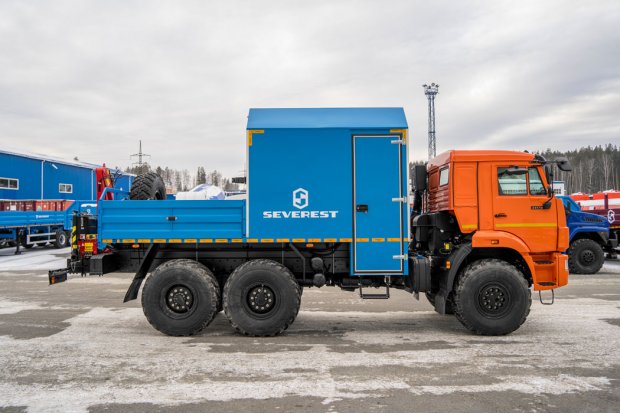АРОК с КМУ ИМ-25 УСТ 5453 Камаз 43118