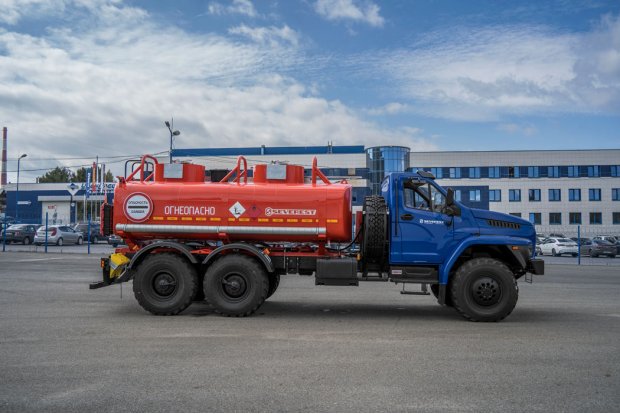 Автоцистерна АТЗ-11-2Б Урал NEXT 4320-72 ДОПОГ, УВЭОС