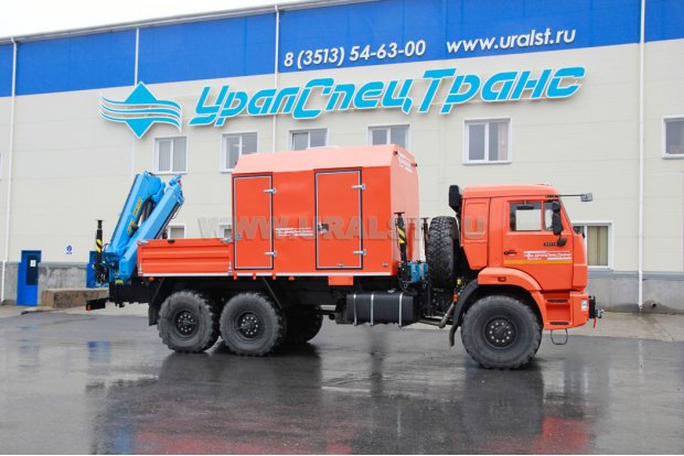ПАРМ с КМУ ИМ-180 УСТ 5453 Камаз 43118