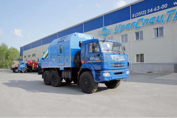 ПАРМ с КМУ ИМ-95 УСТ 5453 Камаз 43118