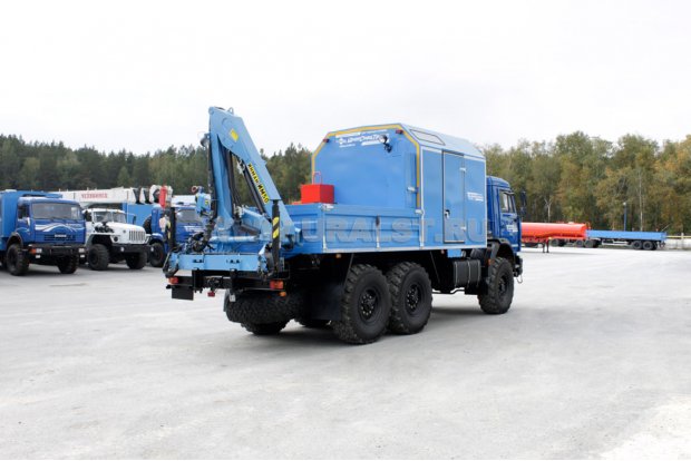 АНРВ с КМУ ИМ-55 УСТ Камаз 43118