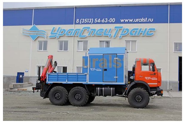 АНРВ с КМУ PK-8500А УСТ Камаз 43118