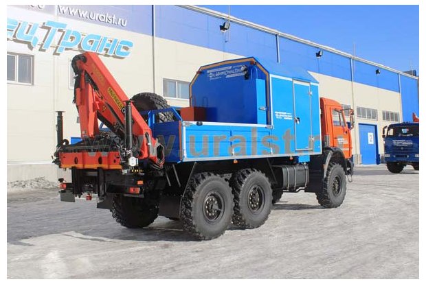 АНРВ с КМУ PK-10000А УСТ Камаз 43118-50