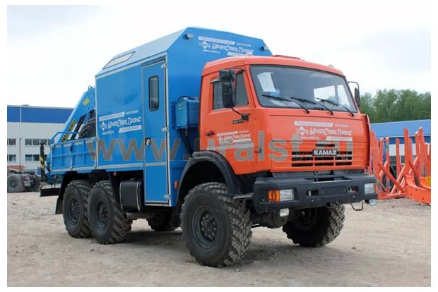 Автофургон с КМУ
