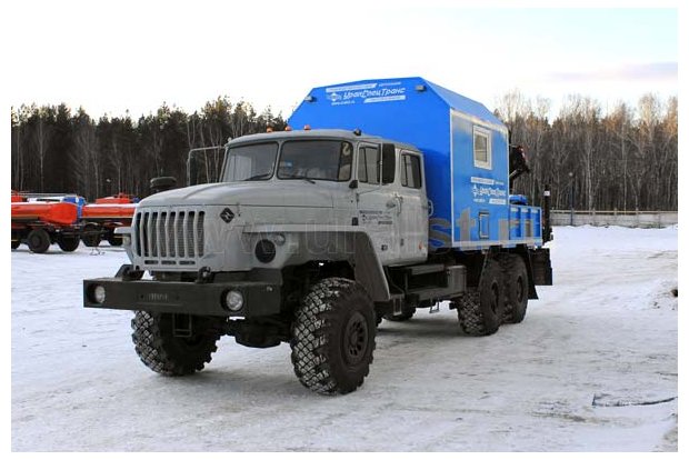 Автофургон с КМУ Palfinger PK-15500