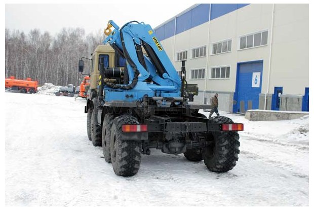 Седельный тягач с КМУ ИМ-180 УСТ 5453 Урал 532362-1151-70