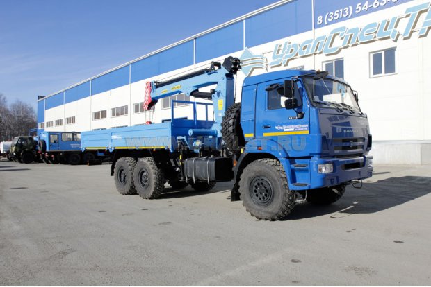 Бортовой с КМУ ИМ-240А УСТ 5453 Камаз 43118