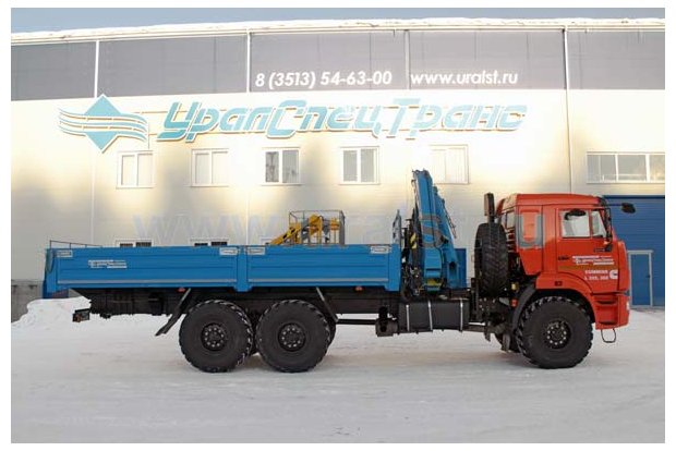 Бортовой с КМУ ИМ-150N УСТ 5453 Камаз 43118 (Cummins)