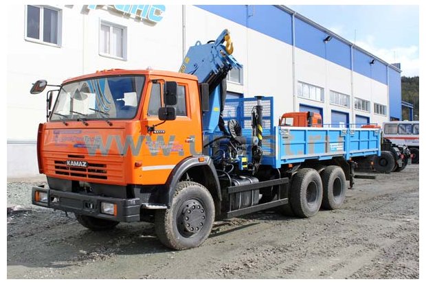Бортовой с КМУ ИМ-180 УСТ 5453 Камаз 65115-50