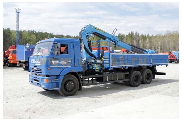 Бортовой с КМУ ИМ-180 УСТ 5453 Камаз 65117-50