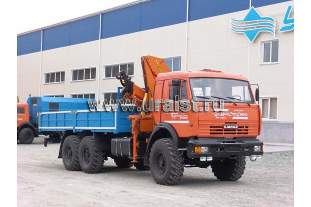 Бортовой с КМУ-130 УСТ 54531Камаз 43118-50