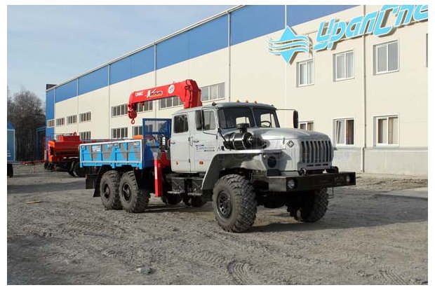 Бортовой с КМУ UNIC UR-V503 Урал 4320-60Е5