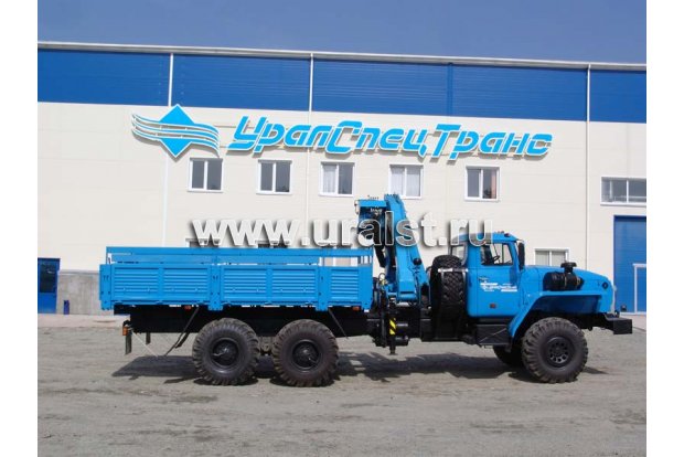 Бортовой с КМУ ИМ-150 Урал 4320