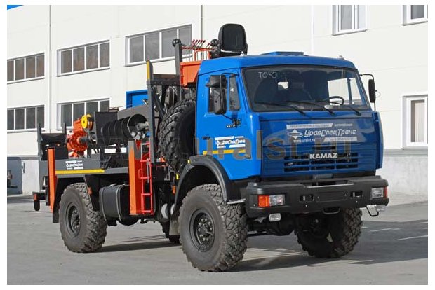 БКМ с SOOSAN SA040C УСТ 5453 Камаз 43502