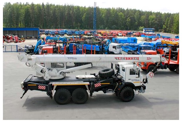 Автокран КС 55733-26-21 "Челябинец" Камаз 43118