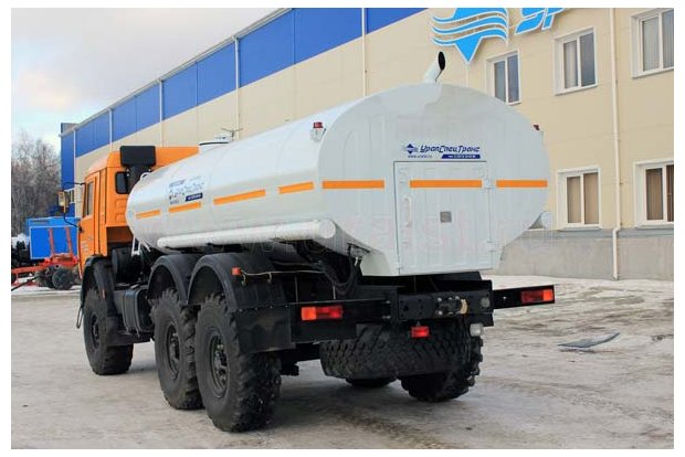 АЦПТ-9,5П нерж/ЛКП нас. сп.м. КАМАЗ 43118