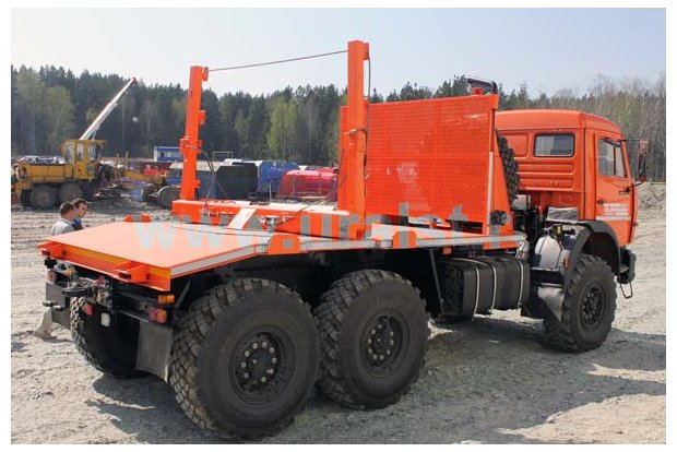 Лесовоз УСТ 5453 Камаз 43118