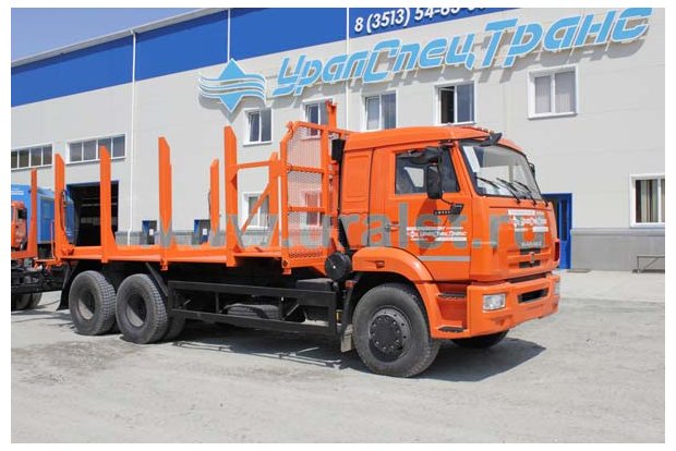 Сортиментовоз УСТ 5453 Камаз 65115-50