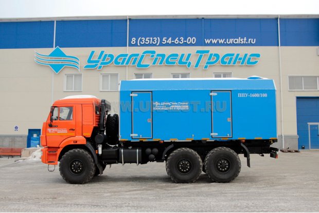 ППУА 1600/100 УСТ 5453 Камаз 43118 со сп.м. 2,3ПТ