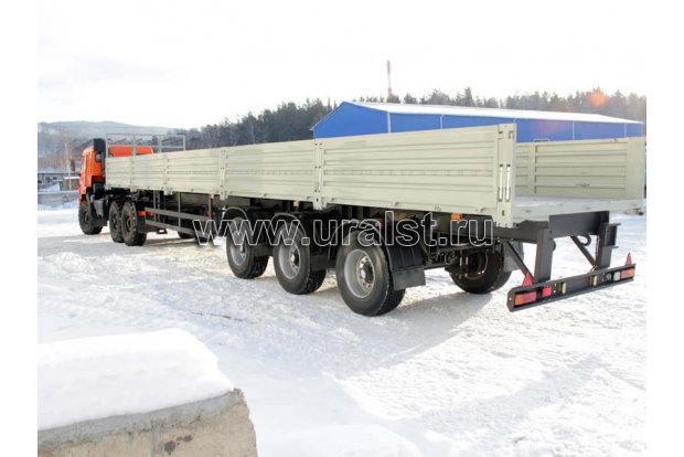 Полуприцеп бортовой 93341-21